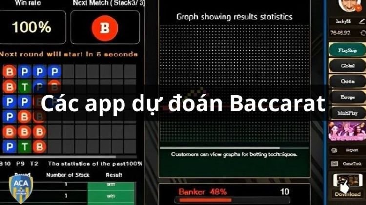 Hướng dẫn sử dụng app dự đoán Baccarat